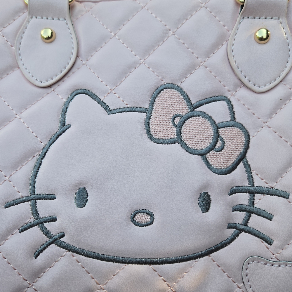 Hello Kitty Pink Quilted Women's Bag - Picture 12 of 12